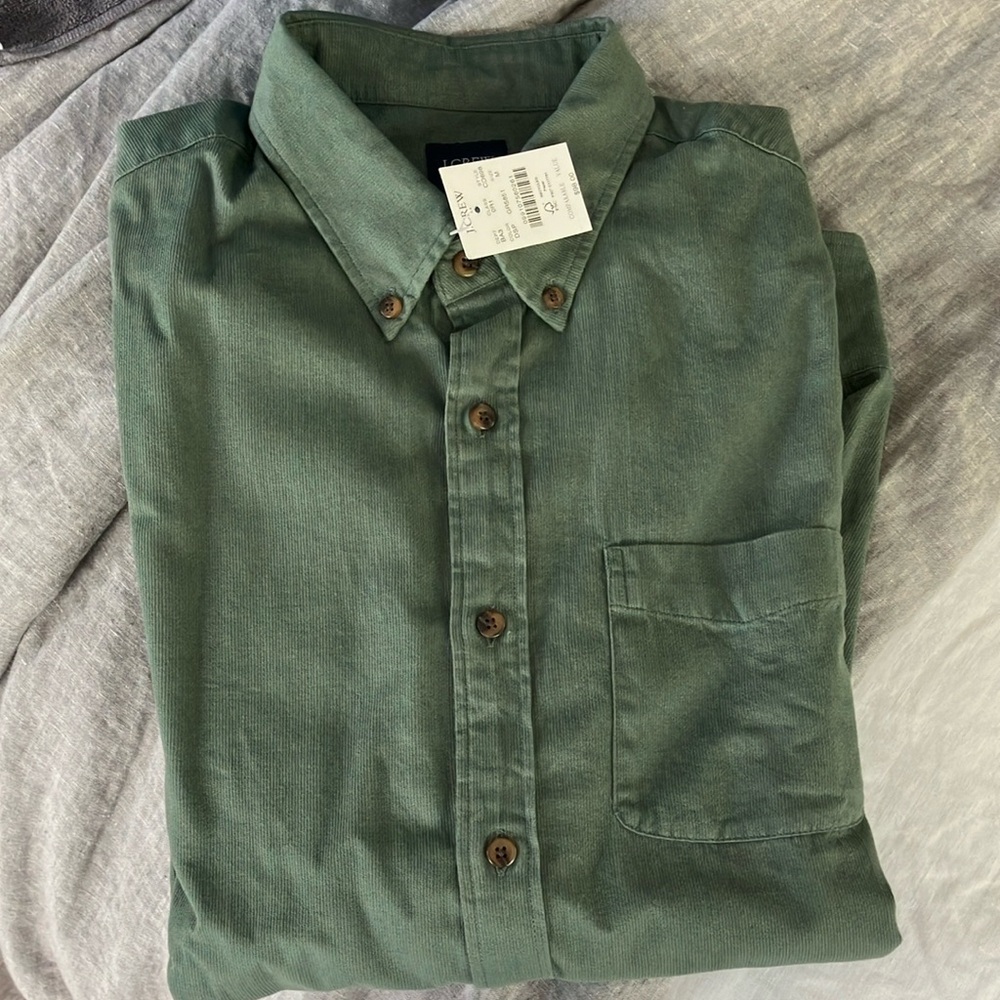 Men’s Corduroy Button Down